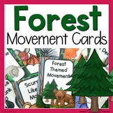 Forest Themed Movement Cards