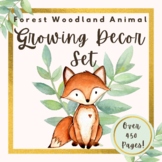 Forest Woodland Animal Theme Classroom Decor MEGA Bundle- 