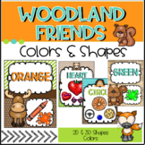 Forest Woodland Animals Friends * Shapes & Color Posters *