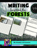 Forest Writing Activity, Picture Prompts and Story Starters
