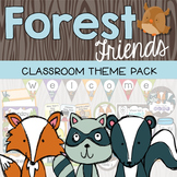 Forest Woodland Classroom Decor {Editable}