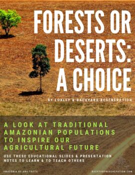 Preview of Forests or Deserts | Class Package (Slide Show, Notes, Article)