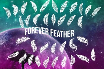 Preview of Forever Feather Font