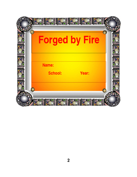 Preview of Forged by Fire Teacher Reflection Journal