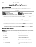 Forget Me Not CCSS Reading Assessment