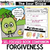 Forgiveness Activities for SEL and Sour Grape Book Companion