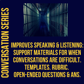 Preview of Forgiveness in Crime and Punishment- Listening, Short Answer, & Conversation