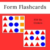 Form Flashcards Centers