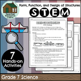 Form, Function & Design of Structures STEM Activities (Gra