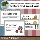 Form, Function, and Design of Structures Word Wall and Pos