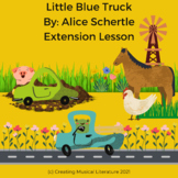 Form Lesson Using Little Blue Truck Book