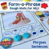 Form-a-Phrase Dough Mats: Practice Combining Word + Boom Cards!