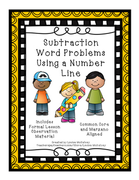 Preview of Formal Lesson Observation Subtraction with a number line