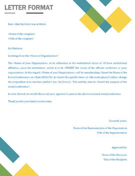 Preview of Formal Letter (Format and Sample)