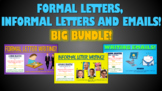 Formal Letters, Informal Letters and Email Writing - Big Bundle!