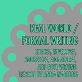 Formal & Real World Writing Packet