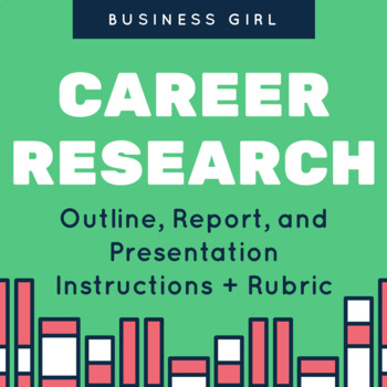 Preview of Career Research Project (Outline, Rough Draft, Final Report, and Presentation)