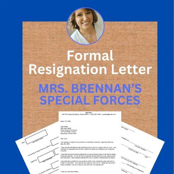 Preview of Formal Resignation Letter