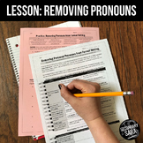 Formal Writing Lesson: Removing Personal Pronouns from Sentences