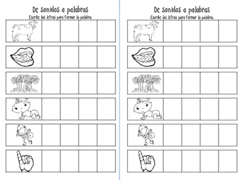 Formando Palabras Para Kinder