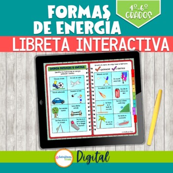 Preview of Formas de Energía Libreta Digital