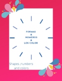 Formas &numeros and los colores  number shapes colors