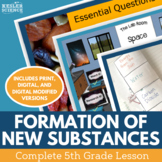 Formation of New Substances - Complete 5E Lesson - 5th Grade
