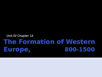 Preview of Formation of Western Europe