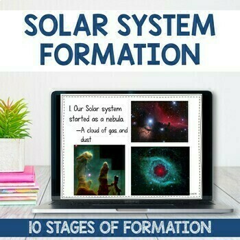 Formation Of The Solar System Worksheet Ppt Activity Distance Learning