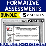 Formative Assessments - Student Self-Assessments - Student