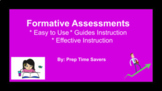 Formative Assessments - Get them Talking