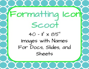 Preview of Formatting Icon Scoot