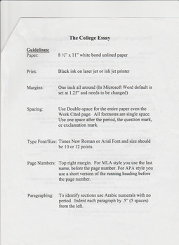 hack the college essay john dewis