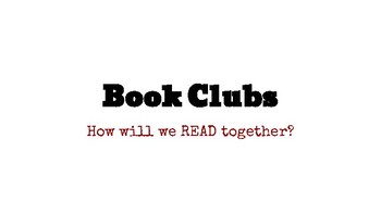 Preview of Forming Book Clubs