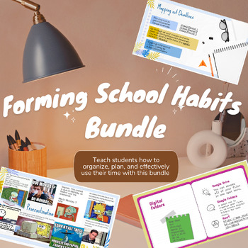 Preview of Forming School Habits Bundle