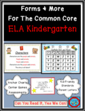 Forms and More for the Common Core: Kindergarten Mega Bundle