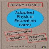 Forms for Adapted Physical Education: Ready to Use