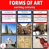 Forms of Art Sorting Activity Cards | Montessori Art Appreciation