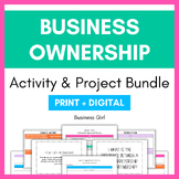 Forms of Business Ownership Activity & Project Bundle