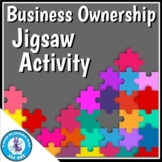 Business Ownership Jigsaw Activity