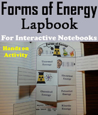 Forms of Energy Foldable: Sound and Light, Thermal, Potent
