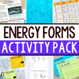 Forms of Energy Activities Pack | Labs, Slides & Notes, No