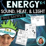 Forms of Energy Activities (Sound Heat Light) FREEBIE