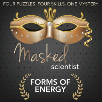 Preview of Forms of Energy Activity - Masked Scientist Printable Game