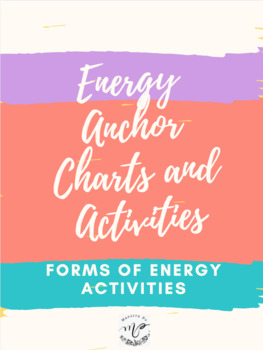 Preview of Forms of Energy Anchor Charts and Activities/Tipos de Energía - SPANISH