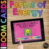 Forms of Energy BOOM CARDS™ Science Digital Learning | Lig