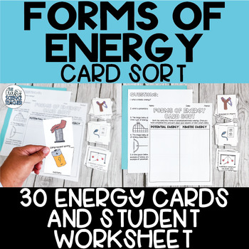 Preview of Forms of Energy Card Sort