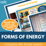 Forms of Energy - Complete 5E Unit Lesson Plans - 4th Grade
