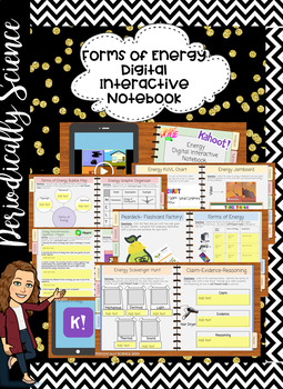 Preview of Uses of Energy (TEKS 5.6A) Digital Interactive Notebook- Hyperdoc