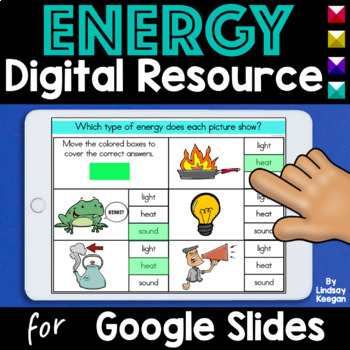 Preview of Forms of Energy Digital Science Activities for Google Classroom 